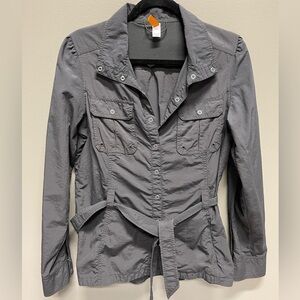 Lucy Women's Charcoal Utility Jacket